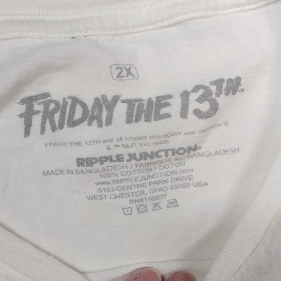 Friday the 13th men's t shirt size 2X - Picture 3 of 8